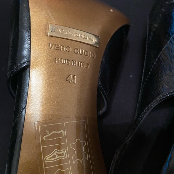💋HOST PICK💋Dolce & Gabbana Slingback Heels 2019 Collection size 41 - Picture 5 of 9